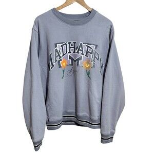 Mad Happy Local Optimist Spring Capsule Crew L Perwinkle Crewneck Sweatshirt